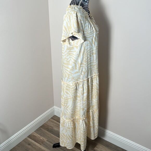 Patrons of Peace maxi tiered dress Size L - Picture 4 of 8